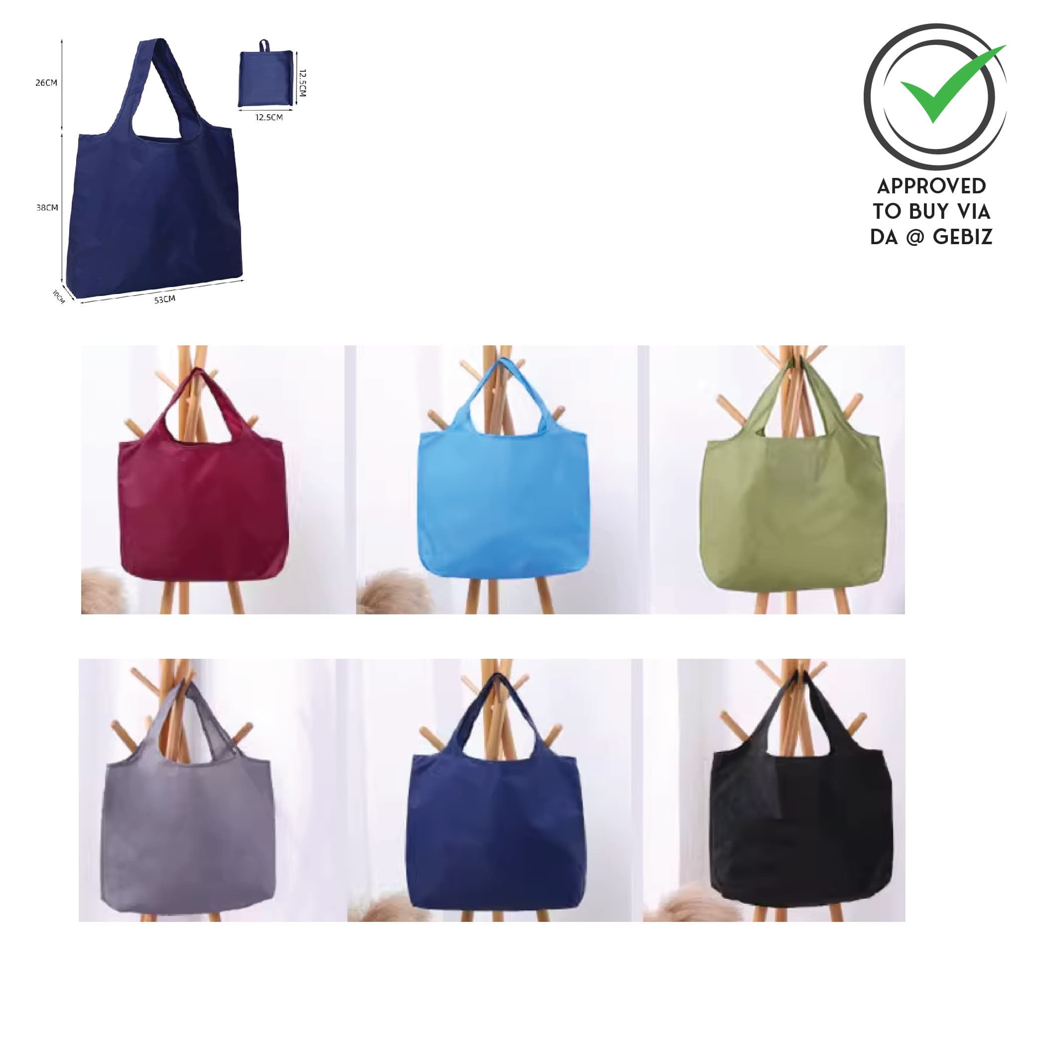 A02-13 Polyester Foldable Bag