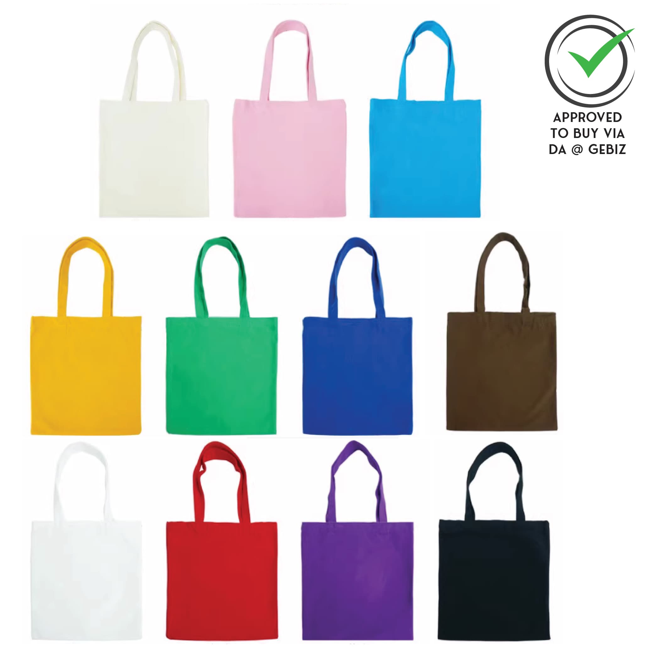 A02-29 Cotton Tote Bag A4 Size